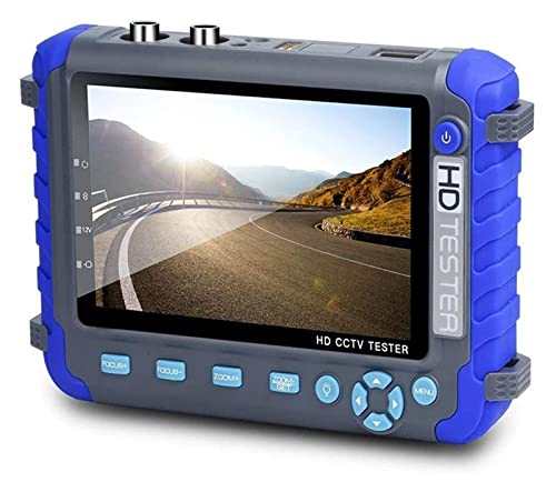 5-Zoll-4-in-1-CCTV-Tester, AHD TVI CVI-Videoüberwachungstester, unterstützt 8 MP, DC12V-Ausgangskamera, tragbarer CCTV-Tester von DCDCD
