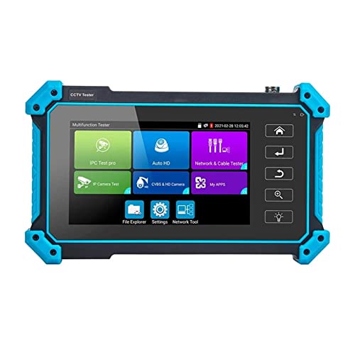 5-in-1-CCTV-Tester, Kameratester, TVI/CVI/AHD/SDI-Multifunktionsüberwachungstester, koaxiale High-Definition-Kameraerkennung, HDMI/VGA-Eingang von DCDCD