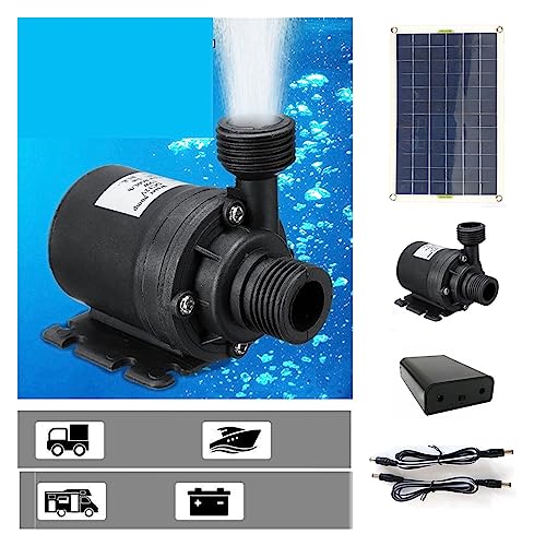 50W 800L/H 5m Solar Wasserpumpe Solar Bürstenlosen Motor Zirkulation Tauchwasserpumpen for Vogelbad Pool Teich 50W 800L/H 5m Solar Wasserpumpe Solar Bürstenlosen Motor Zirkulation Tauchwasserpumpen for Vogelbad Pool Teich von DCDCD