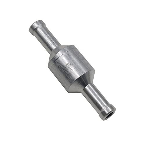 6/8/10/12 mm Aluminiumlegierung One -We -Wege Non -Return -Check -Ventil Benzin Diesel for Auto Vakuumschlähne Wasserwasserpumpen(6mm) von DCDCD