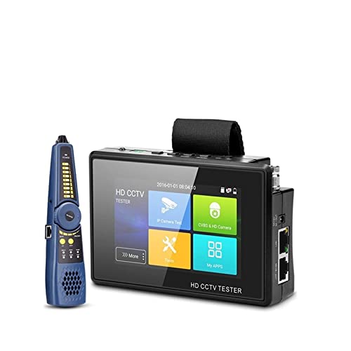 7-Zoll-IPS-Bildschirm 5-in-1-CCTV-Tester, koaxialer HD-Kameratest TVI/CVI/AHD bis zu 8 Millionen Pixel, tragbarer CCTV-Tester mit DC12V-Ausgang(IPC1800ADHCPlus) von DCDCD