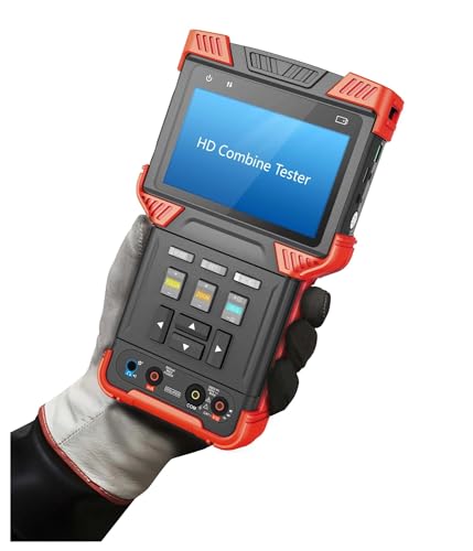 CCTV Tester 4 InchTFT Bildschirm Unterstützung H.265/H.264 IP Kamera Koaxial AHD CVI TVI Video CCTV Überwachung Kamera Tester T73 von DCDCD