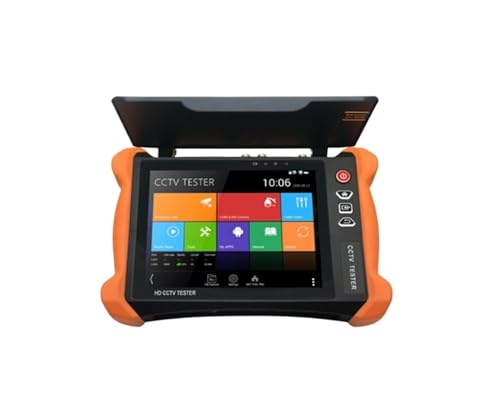 CCTV-Tester 8-Zoll-Touchscreen-IP-Kameratester For TVI CVI AHD SDI 4K H.265 Kameratest PTZ-Controller(X9-MOVTADHS) von DCDCD