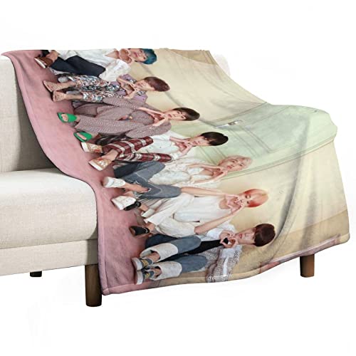 DCDCD Anime Decke, Weiche Flauschige Plüsch Decke, Flanell Fleecedecke TV-Decken / Mikrofaser Couchdecke - Pflegeleicht, Warm, Gemütlich, Langlebig, 1 Stück Kinder Geschenk, White-style, 40'x50' von DCDCD