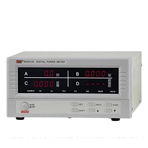 Desktop Digital Multimeter RK9813n Digital Power Messer Parameter Tester 2 0a 600V Leistungsmesser RK9813n AC Power Meter Watt von DCDCD