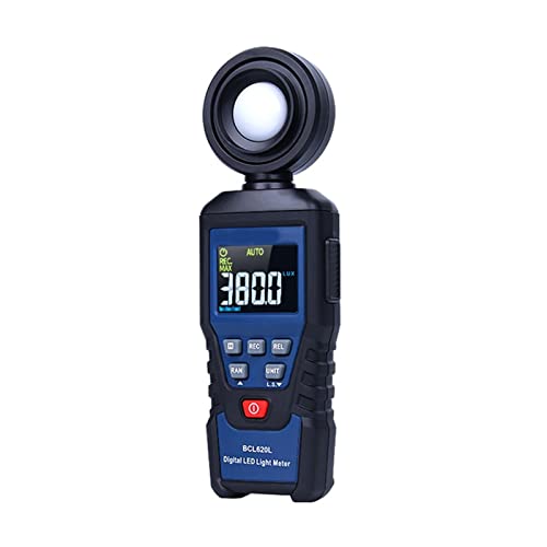 Digital Photometer fotografischer Beleuchtungstest-Photometer Handheld LED Daten Retention Präzisionsphotometer Geeignet for Supermärkte, Strände, Farmen(BCL620) von DCDCD