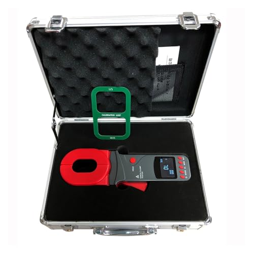 Digitaler Klemmen-Erdungswiderstandstester Erdungsisolationstester 1200Ohm 20A(With box) von DCDCD