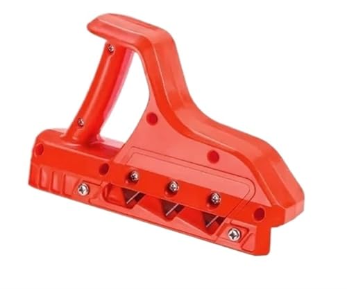 Gipskarton-Schnellschneider, Anfashobel, Handhobel, Holz, Gipskarton, Kantenhobel, Trockenbaukanten-Fase-Trimmwerkzeug(Rood) von DCDCD