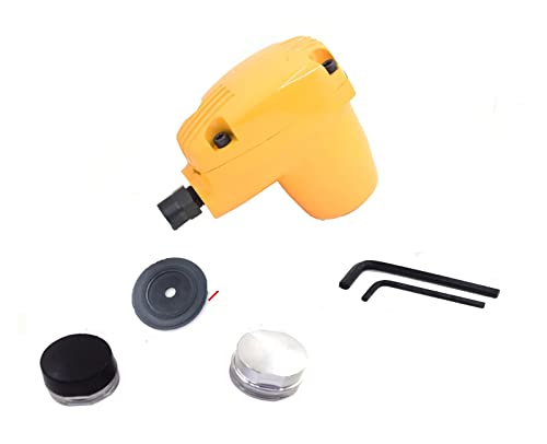 Griff Pneumatischer Hammer Handlufthammer Palmenhammer Härte Hammerspitzen Set Mini Kleiner Selbstmeißelhammer(Grey or yellow) von DCDCD