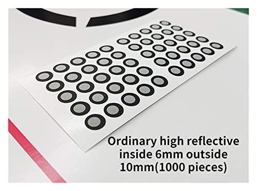 Handheld-Laser 3D-Scanner 3D-Magnet-Markierungspunkt-Punkt-Punkt-Reflektierender Punkt-Markierungszielpunkt-Positionierungspunkt(1 UK) von DCDCD