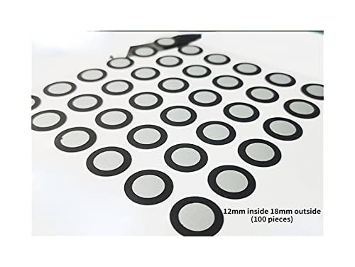 Handheld-Laser 3D-Scanner 3D-Magnet-Markierungspunkt-Punkt-Punkt-Reflektierender Punkt-Markierungszielpunkt-Positionierungspunkt(5) von DCDCD