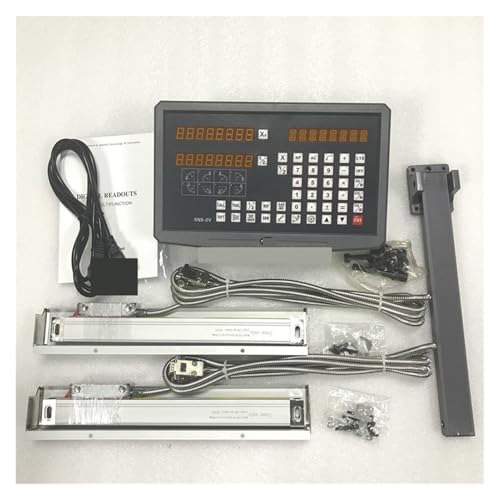 High Precision Instruments Lathe & Mill 2 Axis Digital Readout With Pcs Linear Glass Scales von DCDCD