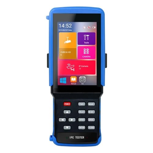 IPC-9310S Plus 4,5 Zoll Touchscreen CCTV Tester Monitor 4K H265 IPC CVI TVI AHD 8MP Kamera Test DC12V Out POE CCTV(Tester only) von DCDCD