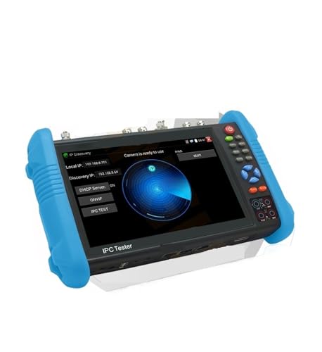 IPC Tester PoE Ipc9800 Plus Video 4k HD CCTV Tester IP Und Koaxial Tester Rj45 IP Kamera Tester 7 Zoll Cftv Test SDI(IPC-9800CMADHS) von DCDCD