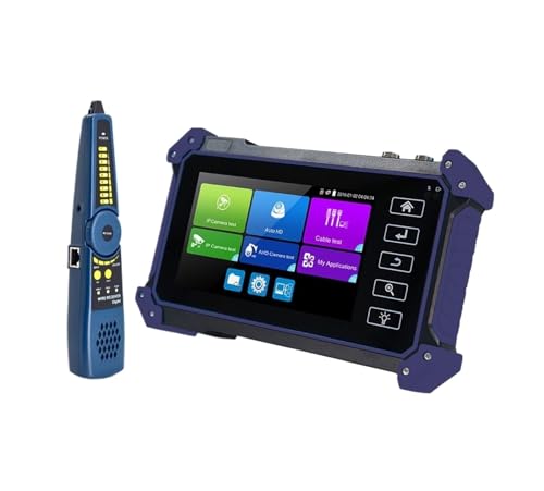 IPC5200 4K IP CCTV Tester 8MP AHD CVI TVI SDI Analoge Kamera Test H.265 Tragbare CCTV Monitor Mit VGA Ein-/Ausgang(Purple 5200C Plus) von DCDCD