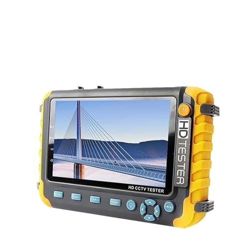 IV8W 4K CCTV Tester 5 Zoll Überwachungskamera Monitor For AHD/CVI/TVI CVBS Analog Test Mit VGA Eingang UTP CFTV Tester(12W) von DCDCD