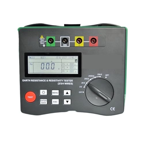 Isolationswiderstandstester Messgerät Digital Megger Boden Erde Erdungswiderstand Spannungsprüfer Megohmmeter Voltmeter Isolationswiderstandstester Messgerät Digital Megger Boden Erde Erdungswiderstand Spannungsprüfer Megohmmeter Voltmeter von DCDCD