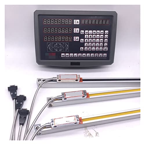 Komplette Kit Drehmaschine 3-Achsen-Digitalanzeige und 3-stücke Hochgenauigkeit Optische lineare Glaswaage Komplette Kit Drehmaschine 3-Achsen-Digitalanzeige und 3-stücke Hochgenauigkeit Optische lineare Glaswaage von DCDCD