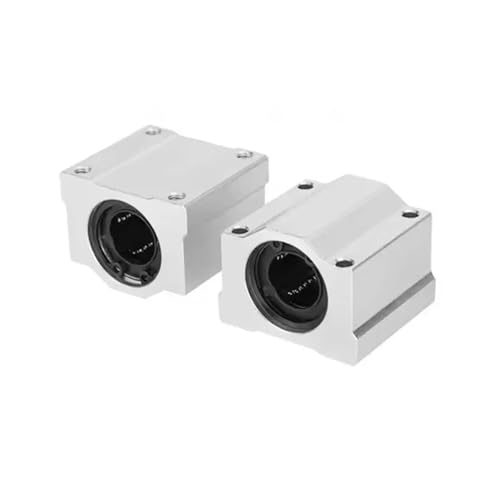 Linear Motion Kugellager Slider Block Buchse SC30UU SCS30UU Linear Welle CNC 3D Drucker Teile Führungsschienenteile(2pcs) von DCDCD