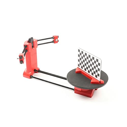 Open Source DIY. 3D-Scanner-Kit, kamerische rote Spritzgusskunststoffe for 3D-Drucker mit Software von DCDCD