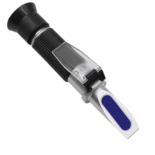 Refraktometer Zucker Konzentration Meter Dichtemesser 28-62% Brix Handheld Saccharimeter ATC Tester Obst Trauben von DCDCD
