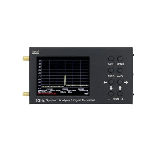 SA6 6 GHz Handheld-Spektrumanalysator 3,2-Zoll-Touchscreen Tragbarer 35-6200 MHz drahtloser Signalgenerator-Tester SA6 6 GHz Handheld-Spektrumanalysator 3,2-Zoll-Touchscreen Tragbarer 35-6200 MHz drahtloser Signalgenerator-Tester von DCDCD