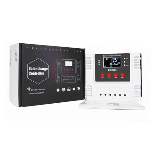 Smart Solar Laderegler Ladegerät 12V 24V 48V Automatische Regler 10A 30A 60A PWM Solar Panel batterie Ladegerät Mit App(60A) von DCDCD