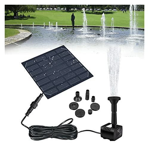 Solarpanelbetriebener Wasserbrunnen for Pool, Teich, Garten, Wassersprinkler, Sprühgerät mit Wasserpumpe und Sprühköpfen, Aquariumbrunnen Solarpanelbetriebener Wasserbrunnen for Pool, Teich, Garten, Wassersprinkler, Sprühgerät mit Wasserpumpe und Sprühköpfen, Aquariumbrunnen von DCDCD