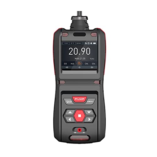 Tragbarer Methangas -Detektorkonzentration Detektor CH4 Pumpsaugung entflammbarer Gasalarm, LCD Hochpräzision anzeigen(Infrared 0-100% LEL) von DCDCD