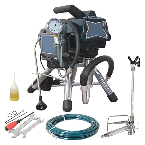 Trolley Airless Farbspritzgerät Metall Vertikal Sprayer for Haus Malerei DIY Garage von DCDCD