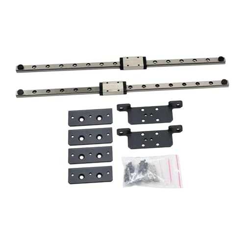 Upgrade Dual Y-Achse Linear Rail Kit MGN9H 315MM NP4 3D Drucker Teile for Neptune 4 Neptune 3 Neptune 3 Pro Führungsschienenteile(With Linear Rail) von DCDCD