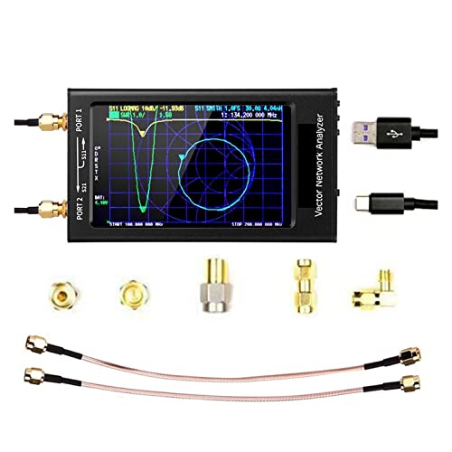 VNA-F 4,3 Zoll IPS LCD Display Vektor Netzwerkanalysator V3.1 Version Antennenanalysator Kurzwelle HF VHF UHF(NanoVNA-F) von DCDCD