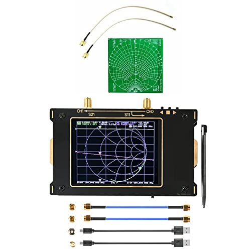 Vektor -Netzwerkanalysator, S-A-A-2 v2 Vektoranalysator 10kHz ~ 3GHz MF HF VHF UHF Antennenanalysator 3,2 Zoll VNA Stehende Welle(S-A-A-2 Demo Kit 2) von DCDCD