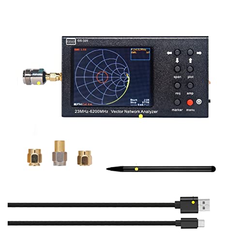 Vektor-Netzwerkanalysator 23-6200 MHz tragbar VNA SWR 6G Vektor -Netzwerkanalysator -Reflexionometer VNA Typ GPS WLAN 2.4G Antennenanalysator GS-320 Vektor-Netzwerkanalysator 23-6200 MHz tragbar VNA SWR 6G Vektor -Netzwerkanalysator -Reflexionometer VNA Typ GPS WLAN 2.4G Antennenanalysator GS-320 von DCDCD