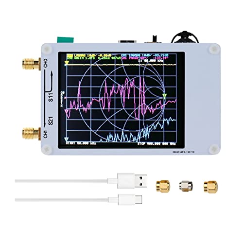 Vektor-Netzwerkanalysator 50 kHz-900MHz Digitalanzeige Touching Screen Shortwave MF HF VHF UHF Antennenanalysator stehende Wellen Vektor-Netzwerkanalysator 50 kHz-900MHz Digitalanzeige Touching Screen Shortwave MF HF VHF UHF Antennenanalysator stehende Wellen von DCDCD