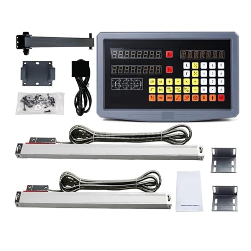 Vm600-2. Digitale Anzeigen-Set Linearwaagen KIT 5U lineare Encoder-Linien 50 bis 1000 mm for Drehmaschinen(SDS2MS DRO SET) von DCDCD