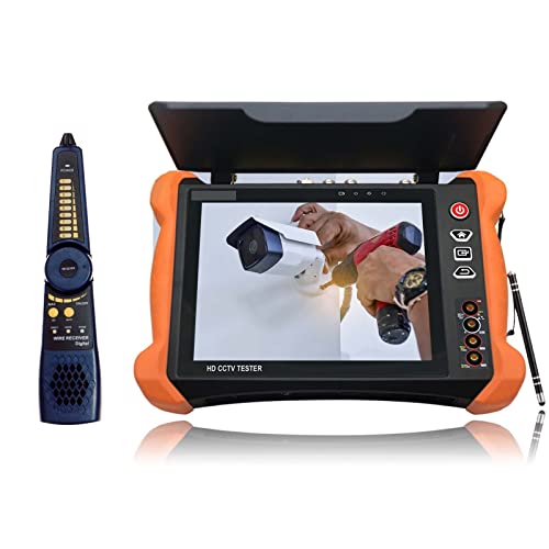 Volle Funktionen 8 Zoll 2K Retina Display HD CCTV Tester mit 8MP CVI TVI AHD 8MP EX-SDI HD-SDI 3G-SDI IP Kamera(X9-MOVTADHS) von DCDCD