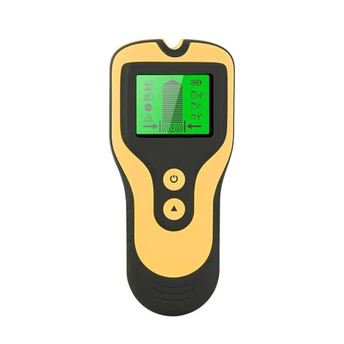 Wandscanner Metalldetektor 3 in 1 AC. Spannung Live Kabeldraht Holz Rohrdetektor Bolzen Locator Wandscanner Detektor mit Audioalarm von DCDCD
