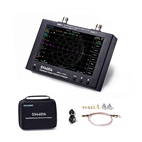 tragbar VNA Vektor -Netzwerkanalysator MF lf HF VHF UHF Frequenz mit berührbarem Bildschirm 8 GB Eingebaute Speicherkarte von DCDCD