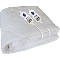 DCG - Elektrische Mehrzonen-Wärmedecke 140x160cm 2M vde 220-240V 50Hz 2x60W DCG - Elektrische Mehrzonen-Wärmedecke 140x160cm 2M vde 220-240V 50Hz 2x60W von DCG