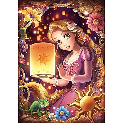 (40x50cm /15x19 Zoll) 5D DIY Square Diamond Painting Kit Voll Set klassische Charaktere Princess Puzzle Diamond Stickerei Kreuzstich für Erwachsene Malen nach Zahlen Perlen Bilder Sticken Bilder von DCIDBEI