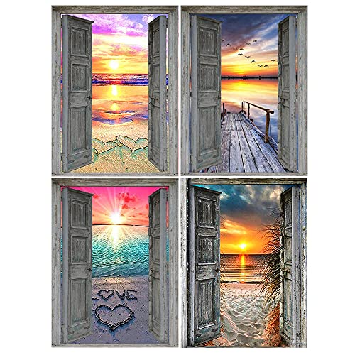 DCIDBEI 30x40CM 5D 4 Set Diamant malerei Meer vor dem Fenster || handgefertigte Mosaik Kunsthandwerk Geschenke Valentinstag || Hochzeit Home Decor || Diamond Painting Landschaft Liebe zum Strand DCIDBEI 30x40CM 5D 4 Set Diamant malerei Meer vor dem Fenster || handgefertigte Mosaik Kunsthandwerk Geschenke Valentinstag || Hochzeit Home Decor || Diamond Painting Landschaft Liebe zum Strand von DCIDBEI