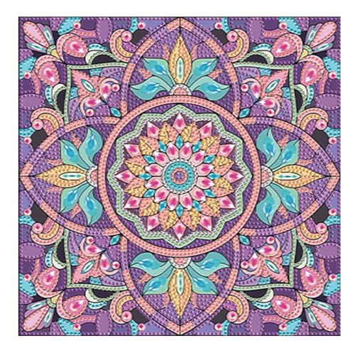 DCIDBEI DIY Diamond Painting Strass Special Mandala 30x30cm Kreatives Malset Erwachsene Mandala Malen nach Zahlen Erwachsene Mandala Mosaik Bastelset Erwachsene Mandla Sticken Set von DCIDBEI