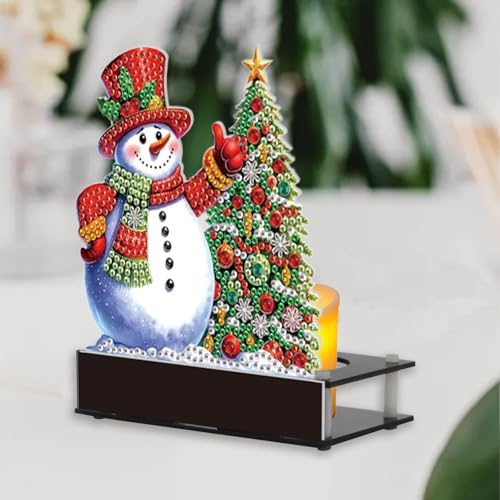 DCIDBEI Diamant Painting Erwachsene Kerzenständer 12x14cm Kerzenhalter Teelichthalter Kegelkerzenhalter für Hochzeit Weihnachten Party Esstisch Mantel Deko Diamant Malerei Ornamente Schneemann DCIDBEI Diamant Painting Erwachsene Kerzenständer 12x14cm Kerzenhalter Teelichthalter Kegelkerzenhalter für Hochzeit Weihnachten Party Esstisch Mantel Deko Diamant Malerei Ornamente Schneemann von DCIDBEI