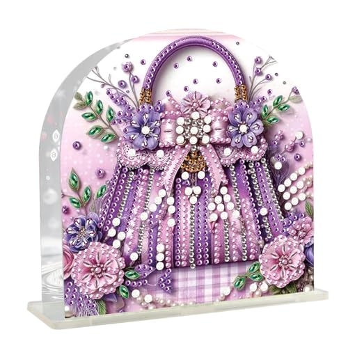 DCIDBEI Diamond Painting Serviettenhalter 15x15 cm Diamant Malerei Servietten Halter Papier Serviettenhalter Handtuchhalter Serviettenspender für Küchenarbeitsplatten Esstische Picknicktische Tasche von DCIDBEI