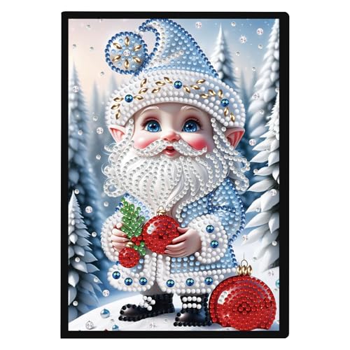 DCIDBEI Notizbücher Diamant Malerei Notizbuch A5 Diamond Painting Journal Buch Diamant Bastelset Erwachsene Neunschwänziger Fuchs Tagebuch Skizzenbuch A5 Malen nach Zahlen Freizeit Buch von DCIDBEI