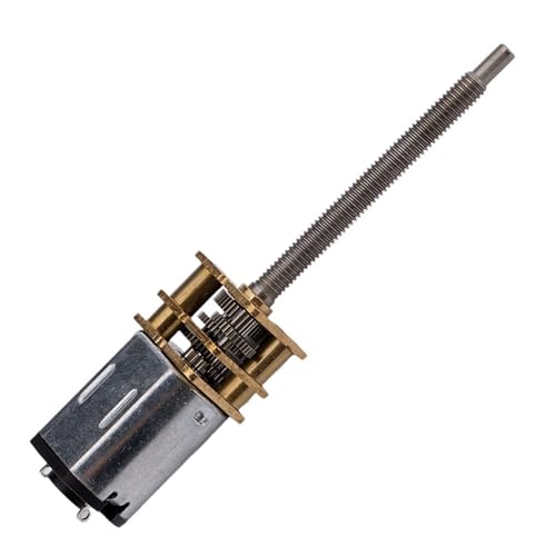 12GF-N20 DC-Mikro-Reduktionsmotor 15–4000 U/min M3 x 34 mm verlängerte Gewindeschaftschraube Kleiner Motor 3 V, 6 V, 12 V, niedrige Geschwindigkeit(1600RPM_3V) von DCJJLWIG