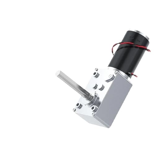 5840-31ZY-51 Getriebemotor 12 V ~ 24/7 U/min ~ 470 U/min Hohes Drehmoment 70 kg/cm Hochleistungs-Schneckengetriebe-Gleichstrommotor Drehtellertür Selbstverriegelung(24V 27RPM_BRACKET MOTOR) von DCJJLWIG