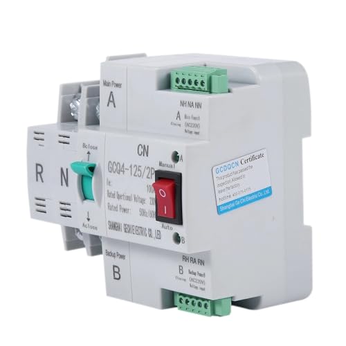 A93P Dual-Power Automatic Transfer Switch 2P 100A Household 35Mm Rail Installation A93P Dual-Power Automatic Transfer Switch 2P 100A Household 35Mm Rail Installation von DCJJLWIG