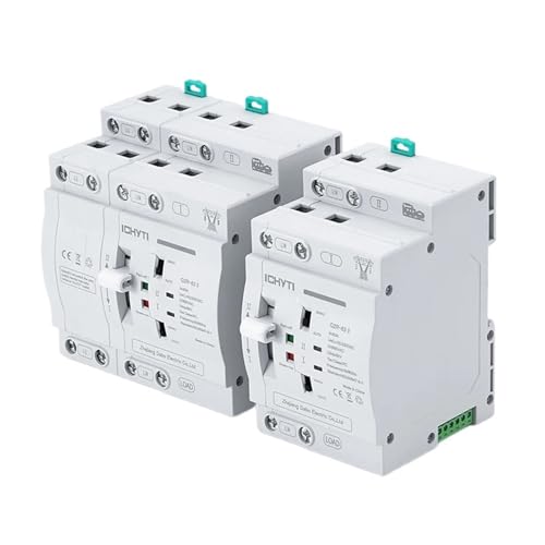 G2R-63 DIN Rail ATS 63A Transfer Switch 2P 4P 230V Dual Power Selector Switches(2P) von DCJJLWIG